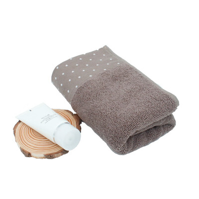 

AOAEA cotton double-sided yarn towel suitable for adult quick-drying soft 3 color strong water absorption antibacterial