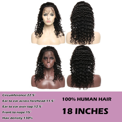 

360 lace frontal wigs Human Hair Loose Wave Frontal Wigs with Baby Hair Remy Human for Black Women with 130 Density Pre Plucked