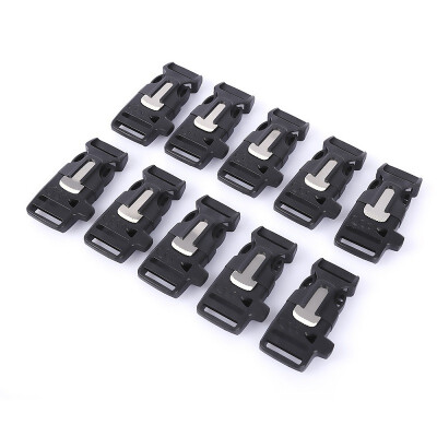 

10pcs Lot Multifunction Survival Paracord Bracelet Accessory Plastic Button Buckle