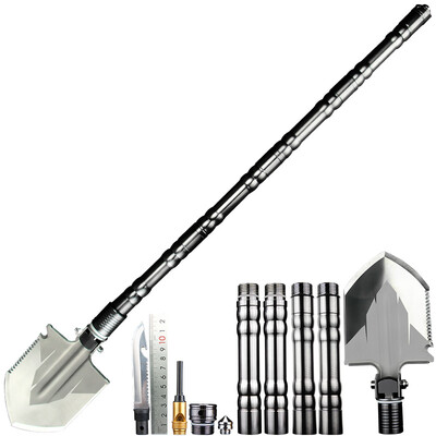 

FEIRSH outdoor engineering shovel knives German stick multi-purpose Tibetan shovel shovel folding shovel iron shovel shovel FG69-1
