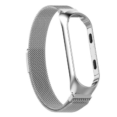 

Metal Strap For Xiaomi Mi Band 3 Mi Smart Bracelet Screwless Wristbands Replace Wrist Strap