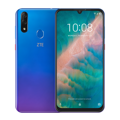 

ZTE ZTE Blade V10 32 million AI front camera 4GB128GB Morning Blue full Netcom 4G water drop full screen camera game mobile phone