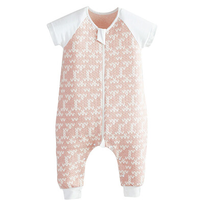 

Bebenuvo infant cotton jumpsuit men&women baby crawling suit onesies legs legs pink 90cm recommended height 85-100cm