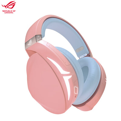

ASUS ASUS player country ROG PNK fusion cherry powder crystal blush girl virtual 71 headset game gaming headset microphone headset self-operated desktop computer USB