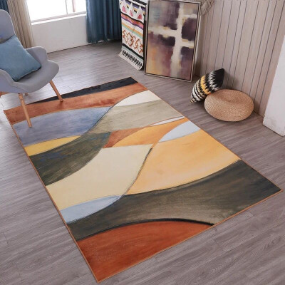 

NeillieN Simple European carpet living room coffee table carpet Nordic bedroom carpet bedside carpet office carpetfloor mat