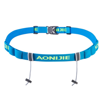 

Triathlon Marathon Race Number Belt Outdoor Sports Motor Running Cycling Waist Pack Pouch Number Holder Sticker Clip with Gel Loop