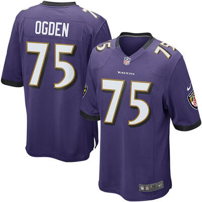 

Youth Football Jersey Baltimore Ravens Jonathan Ogden Purple Retired Player Game Jersey