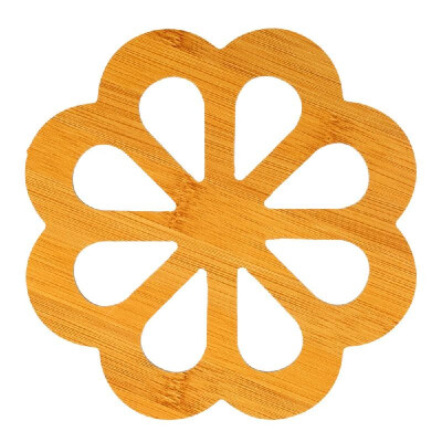 

Heat Insulation Mat Bamboo Wood Insulation Mat Heat Resistant Trivet Mat Hot Pot Holder Cute Table Mat 57"57"018"