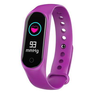 

M3S Smart Bracelet Fitness Color Screen IP67 Waterproof Heart Rate Monitor Blood Pressure Sport Band Watch for Men&Women