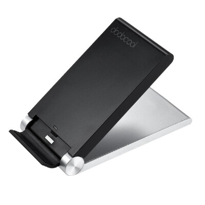 

Portable Qi 3-Coils Wireless Charger Transmitter Ultrathin Charging Pad Foldable Stand Charger dodocool