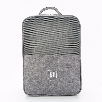 

Wutong Anan travel storage bag shoes storage bag waterproof cationic bag multi-function portable shoes storage high-grade gray