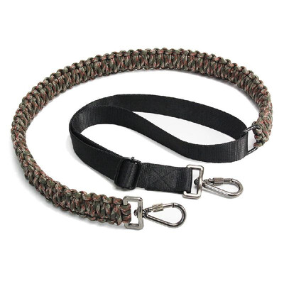 

Adjustable Sling Paracord 2 Point Adjustable Strap with Swivel Clip for Outdoor Camping
