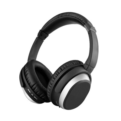 

Active Noise Cancelling Headphones Over ear Wireless Bluetooth Headset with microphone for phones