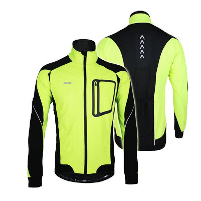 

WOLFBIKE Outdoor Sports Winter Cycling Jersey Breathable MenWomen Wind Coat Long Sleeve Riding Jacket Bike Clothing