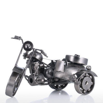 

Iron Art Motorcycle Tooarts Home Decoration Handicraft Metal Sculpture Modern Sculpture Crafts Artwork Gift