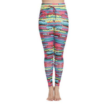 

FITTOO Womens Popular High Waist Workout Pants Soft Print Yoga Leggings