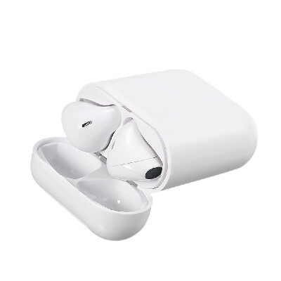 

i9S-TWS True Wireless Headset Earphone BT 50 Dual Mic In-ear Stereo Headphones Invisible Stereo Earbuds with Charging Box Compati