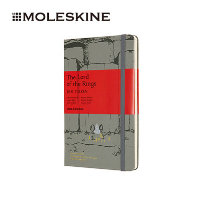 

MOLESKINE Lord of the Rings Moria Door Notebook Business Office Stationery Notepad Special Edition Hard Surface Large Horizontal 0158