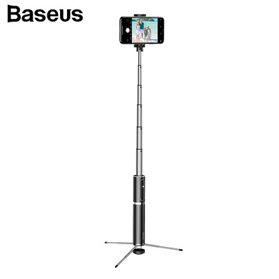 

Baseus Bluetooth Selfie Stick Portable Extendable Smart Phone Camera Tripod Wireless Remote for Iphone Samsung Huawei Android