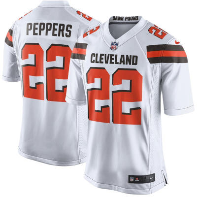 

Mens Football Jersey Cleveland Browns Jabrill Peppers White Game Jersey