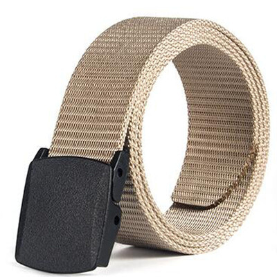 

Fashion Military Nylon Waist Belts Unisex Automatic Buckle Waistband