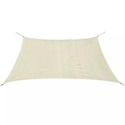 

Sunshade Sail HDPE Square 118x118 Cream