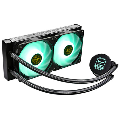 

ID-COOLING AURAFLOW X 240 TGA TUF GAMING E-sports integrated water-cooled CPU cooler 240 row 12V synchronous RGB lighting effect