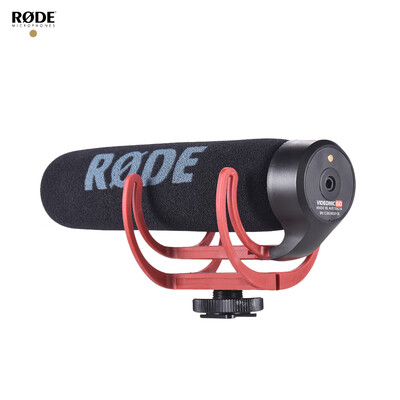 

RODE VideoMic Go Super Cardioid Directional Microphone Lightweight On-Camera Shotgun Microphone with Shock Mount Foam Windshield f