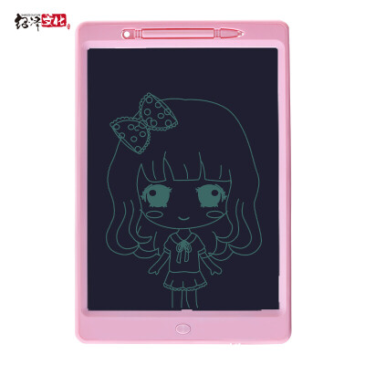 

Shaoze culture LCD handwriting board childrens touchpad handwriting painting board office student electronic drawing board memo 115 inch pink