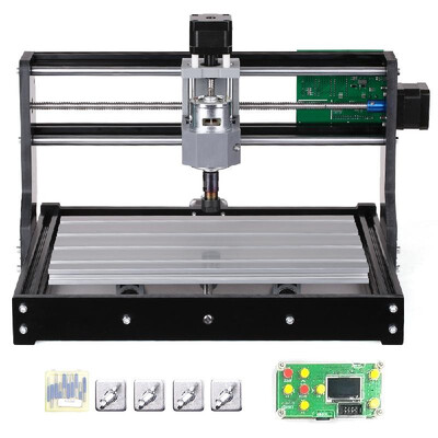 

CNC3018 DIY CNC Router Kit 2-in-1 Mini Laser Engraving Machine GRBL Control 3 Axis for PCB PVC Plastic Acrylic Wood Carving Millin