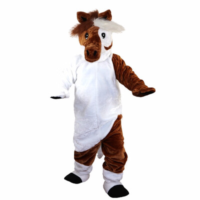

LangtengHorse Donkey Mascot Cartoon Costume Cosplay Party Halloween Christmas Festival Performance