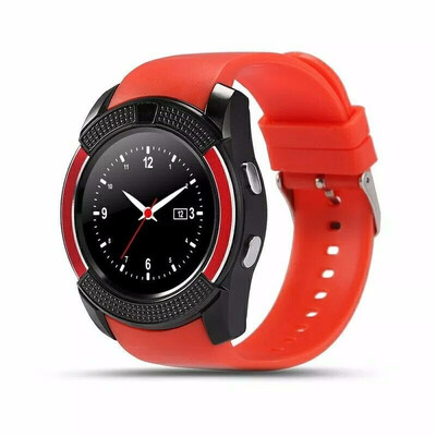 

Smart Watch V8 Men Bluetooth Sport Watches Women Ladies Smartwatch with Camera Sim Card Slot Android Phone PK DZ09 Y1 A1