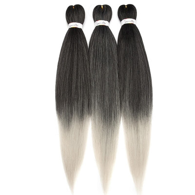 

26 Inches Pre-stretched Braiding Hair Professional Itch Free Synthetic Fiber Corchet Braids Yaki Texture Hair Extensions EZ Braid