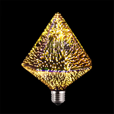 

3D Led Bulb E27 Fireworks Decorative Bulb 220V Party Lamp A60 ST64 G80 G95 Vintage Edison Night Light For Christmas Decoration