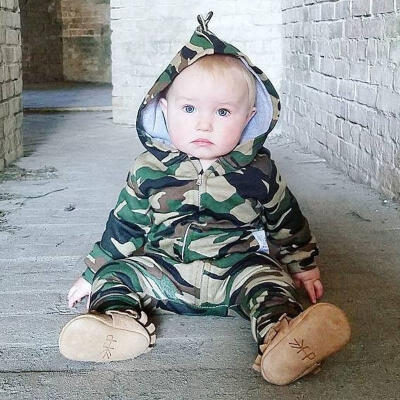 

Toddler Baby Kids Boys Girls Infant Romper Jumpsuit Bodysuit Cotton Outfit Sets