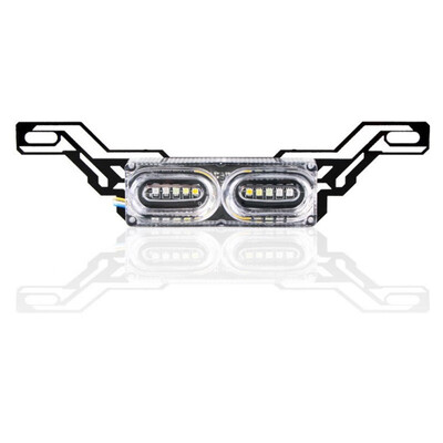 

Motorcycle license plate light racing horse brake light modified electric scooter flash train auxiliary light license plate light