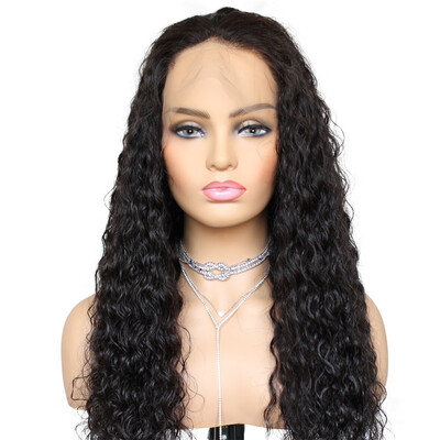 

lace front wig deep wave