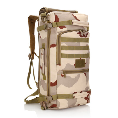 

60L Outdoor Tactical Backpack Water-resistant Shoulder Bag for Camping Hiking