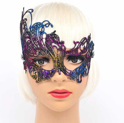 

Lace Bronzing Mask Eye Sexy Masquerade Ball Halloween Party Dress Costume Party Masks