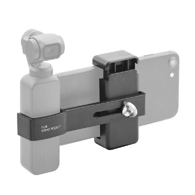 

Portable Handheld Mobile Phone Holder Fixing Clip Extension Mount Bracket Stand Set for DJI OSMO Pocket Handheld Gimbal Camera Acc