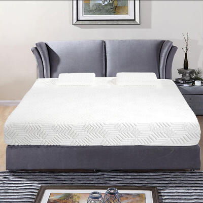 

New 10" COOL Traditional-Firm Memory Foam Mattress 2 Pillows Cover Full Size