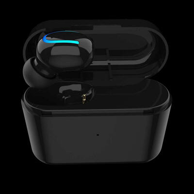 

HBQ-Q26 Fashion Monaural Wirless In-Ear Headset Bluetooth Earphone Earbuds With Charging Box