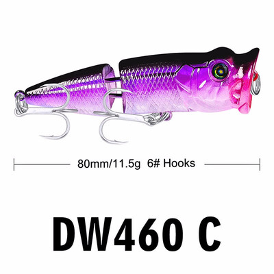 

VISSEN new fishing lure minnow quality professional bait road Asia fake bait wave 8cm 115g hot bionic bait plastic hard bait 1p
