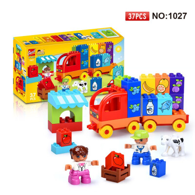 

Early childhood toy model of large-grained building blocks for children aged 3-6 years old