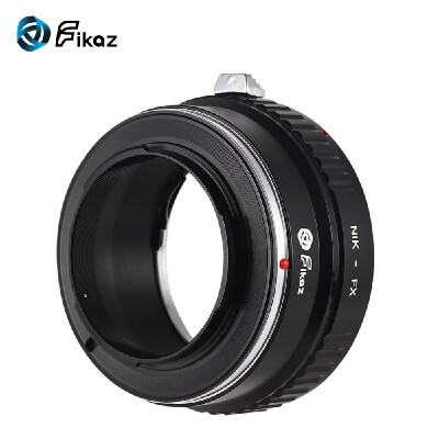 

Fikaz High Precision Lens Mount Adapter Ring Aluminum Alloy for Nikon GSD Lens to Fuji X-A1X-A2X-A3X-E1X-E2X-E3X-M1X-Pro1