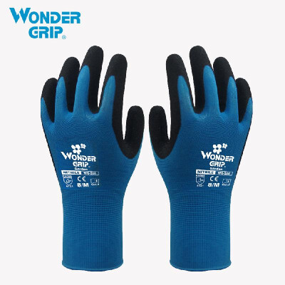 

Wonder Grip Gardening Safety Glove Nylon With Nitrile Coated Work Glove Abrasion-proof Universal Working Gloves