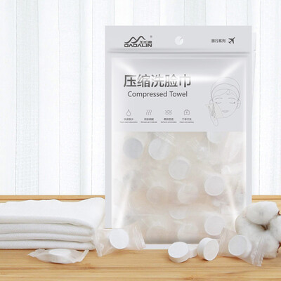 

Gagarin travel disposable compressed towel portable quick dry cleaning face non-woven beauty cleansing towel cotton towel - towel