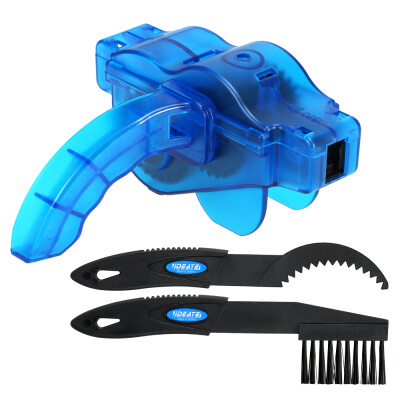 

Bicycle Chain Cleaner Scrubber Brushes Mountain Bike Chain Gear Cleaner Maintenance Cleaning Brush Tools Kit