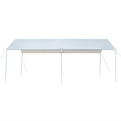 

Carport Tent 3x6 Carport Car Canopy Versatile Shelter Car Shed with 6 Foot Tubes White Car Canopy
