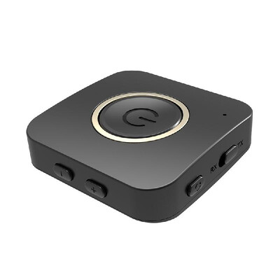 

2-in-1 Mini BT 50 Wireless Transmitter Receiver Music Audio Adapter with aptX Low Latency 35mm Aux Jack for TV PC Home Speaker C